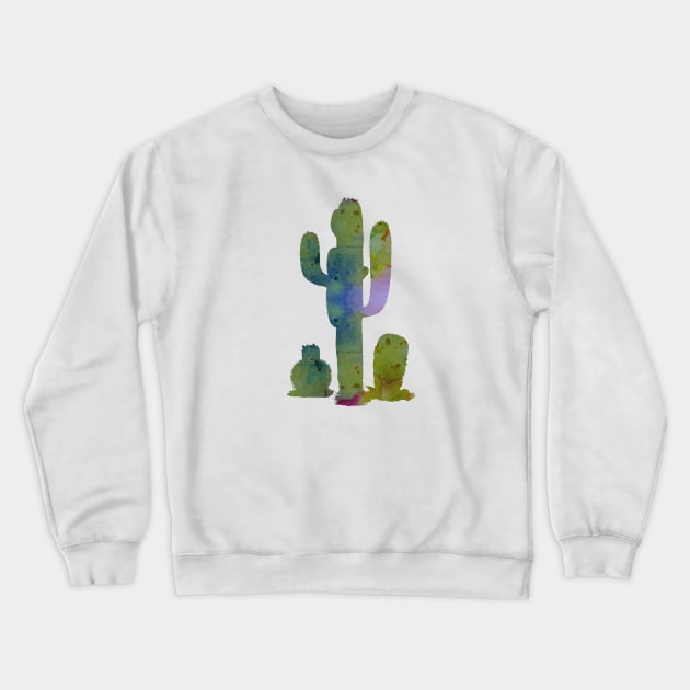 Cacti Crewneck Sweatshirt by TheJollyMarten